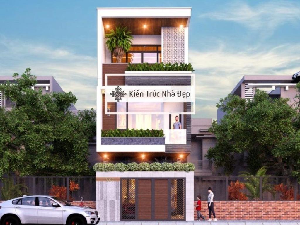 Mẫu nhà phố 3 tầng 3 phòng ngủ 5x14m