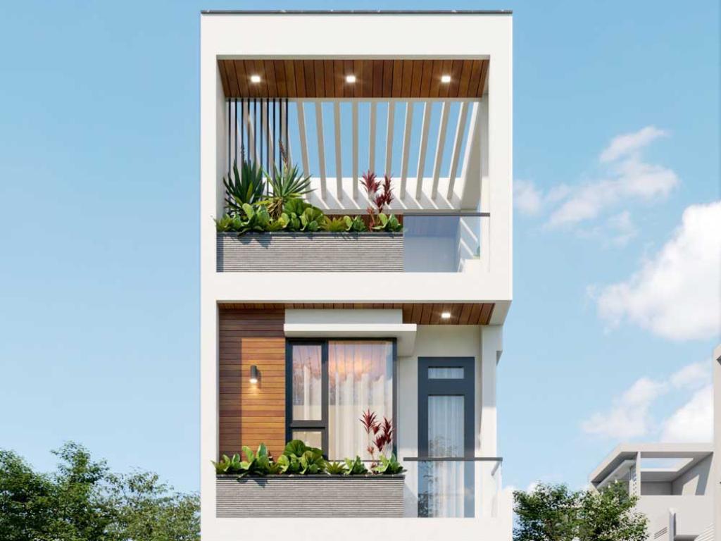 Nhà 3 tầng 3 phòng ngủ 4x16m