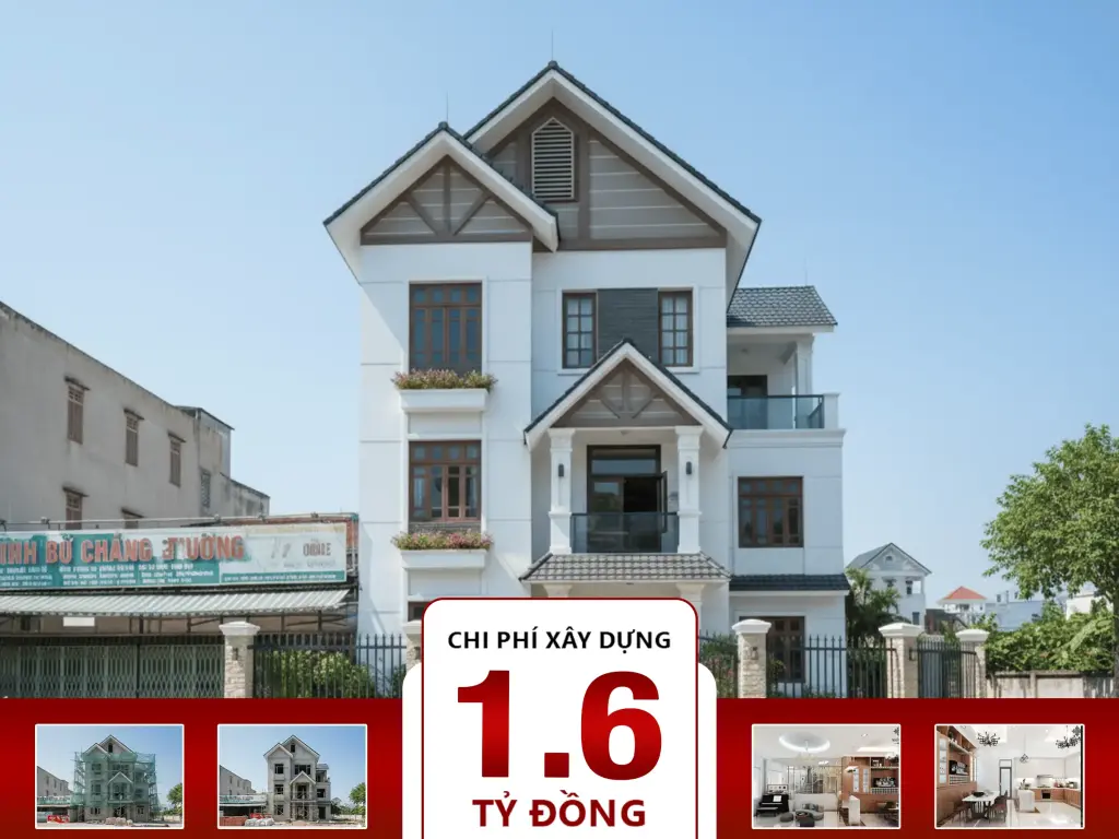 Biệt Thự Hiện Đại 3 Tầng 7x14m