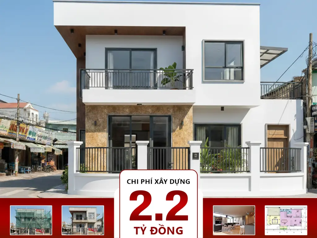 Biệt thự mini hiện đại 2 tầng 7×15m