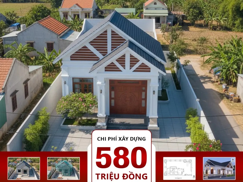 Biệt Thự Vườn 3 phòng ngủ 8x15m