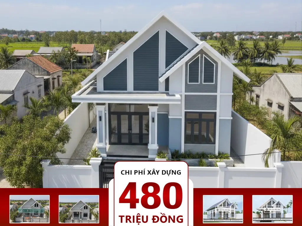 Nhà mái thái 3 phòng ngủ 10x33m