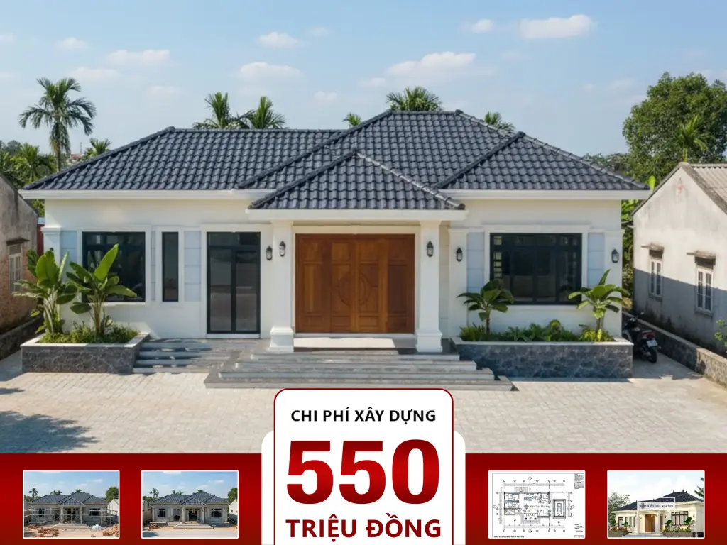 Nhà mái Nhật 3 phòng ngủ 9x22m