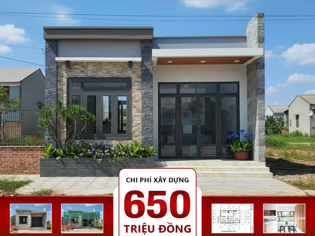 Nhà Cấp 4 3 Phòng Ngủ 10x14m