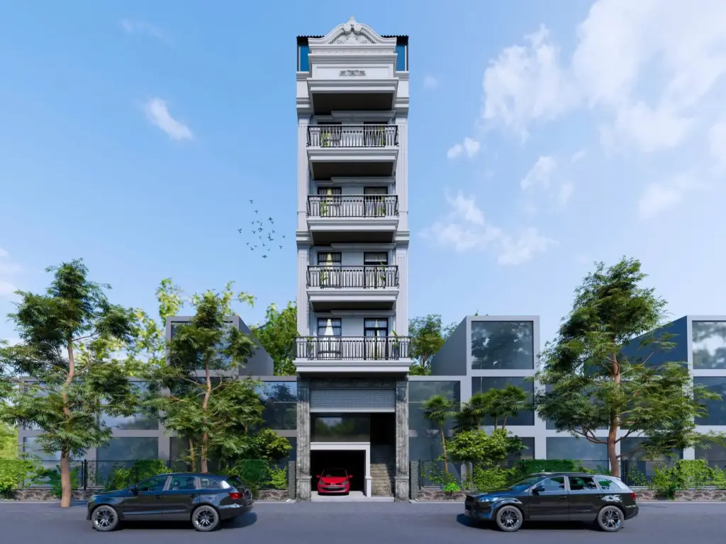 Chung cư mini 6 tầng 12 phòng ngủ vừa ở vừa kinh doanh