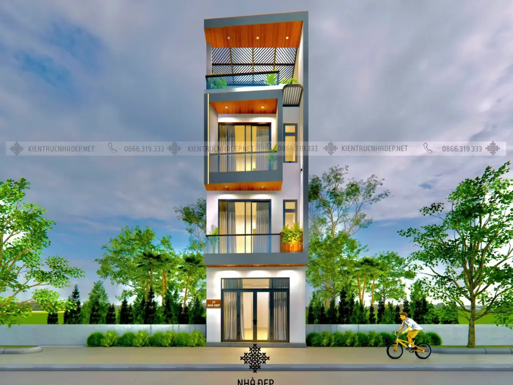 Nhà phố 3 tầng 3 phòng ngủ 5x10m