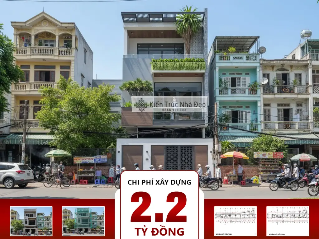 Nhà Trọ Kinh Doanh 3 tầng 25 phòng 5x55m