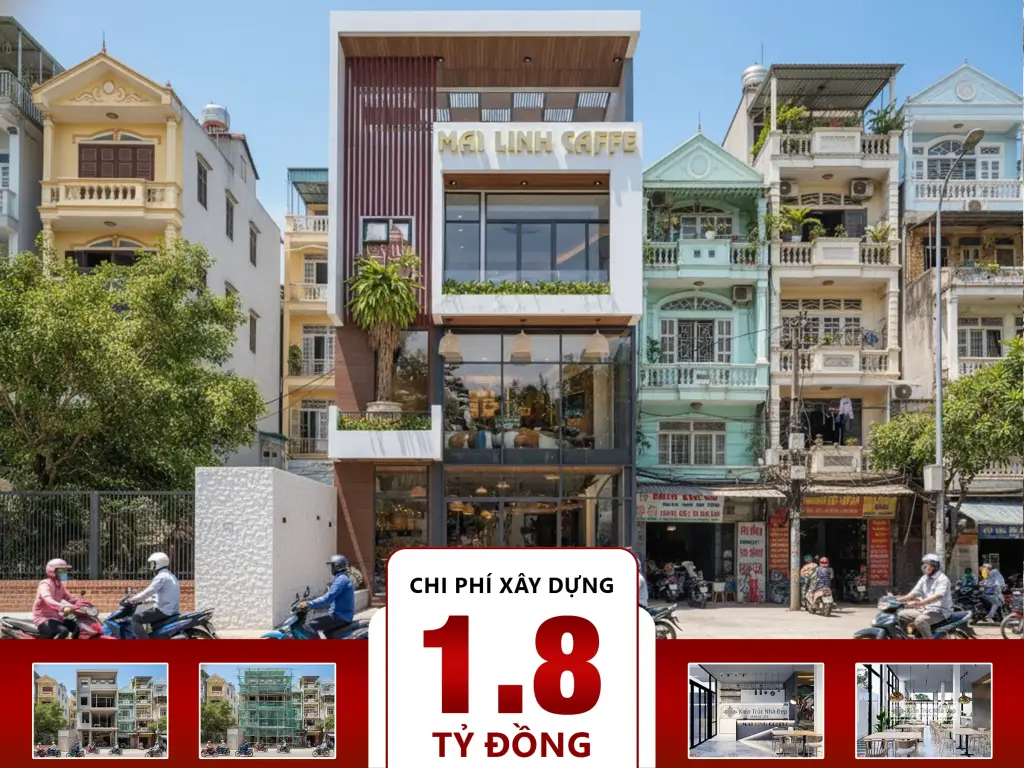 Nhà phố 3 tầng kết hợp kinh doanh cafe 10x20m