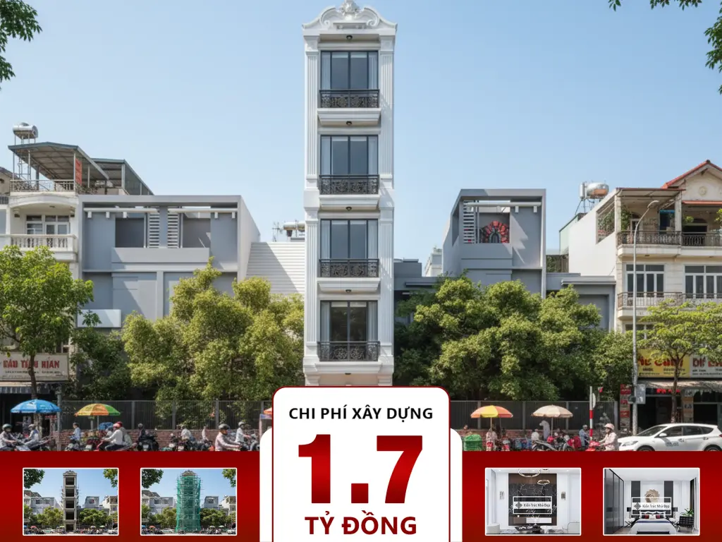 Nhà phố 5 tầng 3 phòng ngủ 3.6x11m