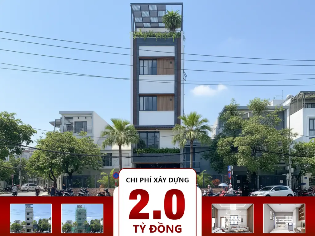 Nhà phố 5 tầng 5 phòng ngủ 5x17m