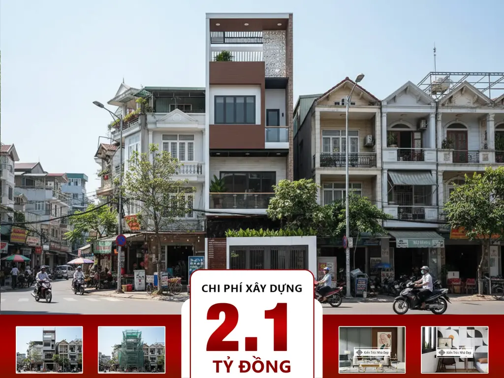 Nhà phố 4 tầng 4 phòng ngủ 5x15m