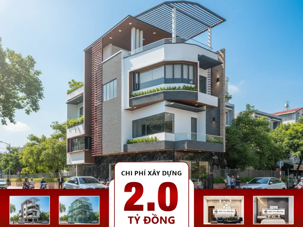 Nhà phố 4 tầng 6x17m 5 phòng ngủ