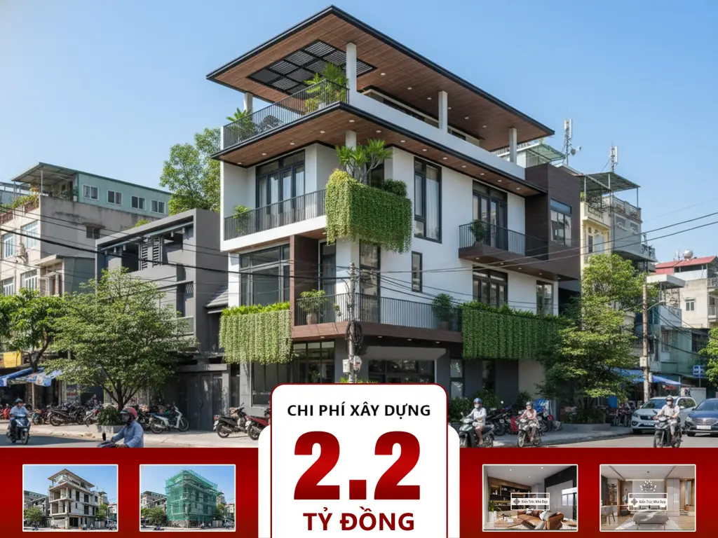 Nhà phố 4 tầng 7x16m 4 phòng ngủ