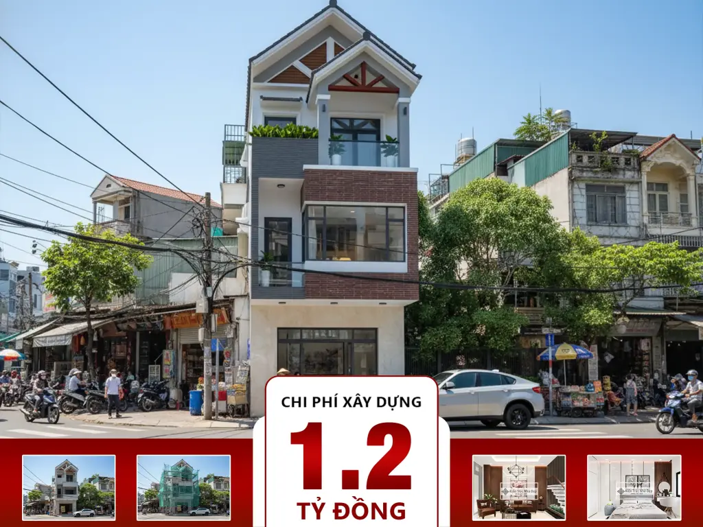 Nhà phố 3 tầng 4.5x23m 6 phòng ngủ