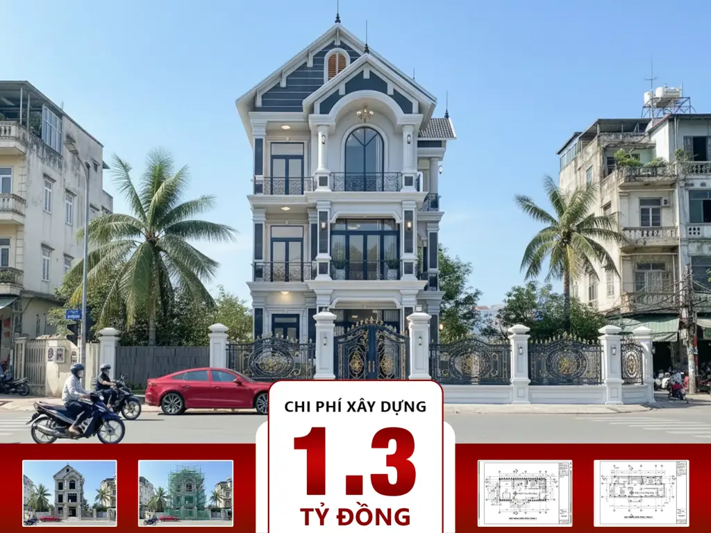 Nhà phố 3 tầng 7 phòng ngủ 7x16m