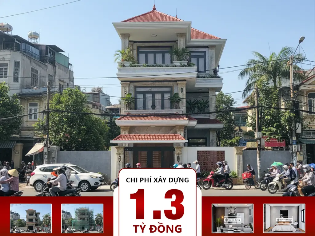 Nhà phố 3 tầng 5 phòng ngủ 7.5x15m