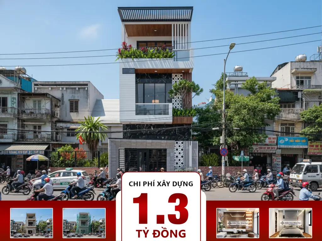 Nhà phố 3 tầng 5x22 4 phòng ngủ